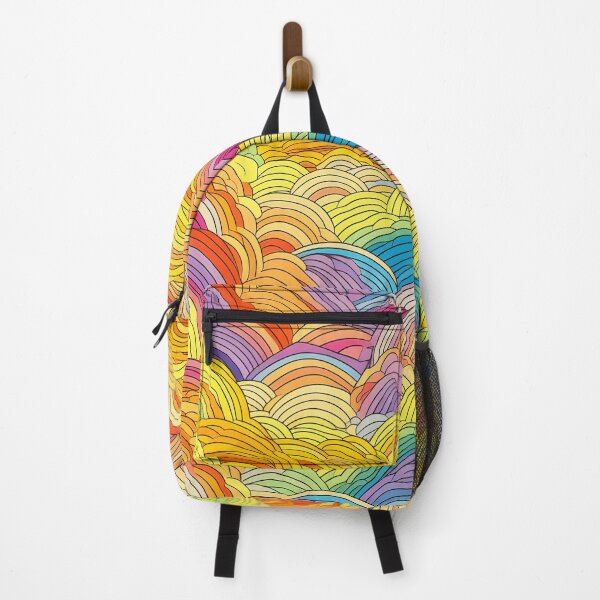 Item preview, Rainbow Yarns: Colorful Looping Pattern designed and sold by ZenHorn.