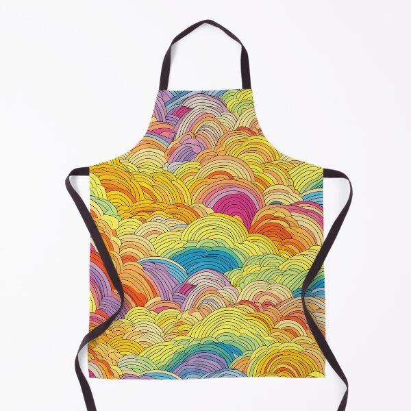 Item preview, Rainbow Yarns: Colorful Looping Pattern designed and sold by ZenHorn.