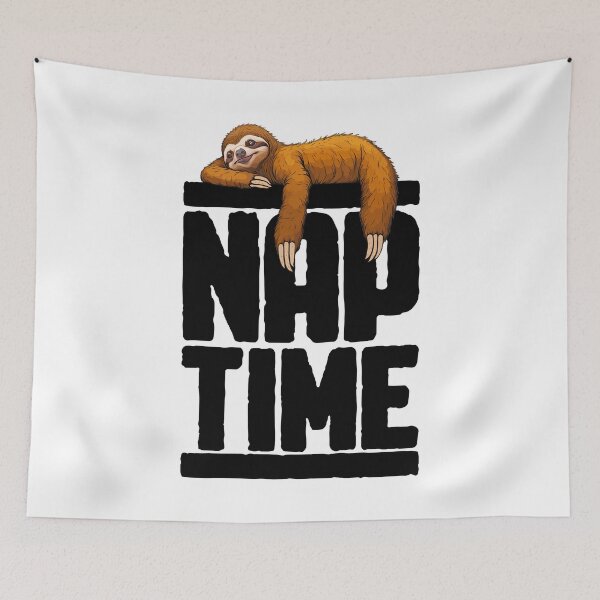 Item preview, Funny Lazy Cute Sloth Nap Time Sloths Lover designed and sold by GrandeDuc.