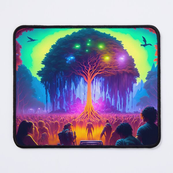 Item preview, GATHERING TREE OF LIFE IN THE AMAZON JUNGLE designed and sold by Transelasticart.
