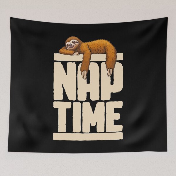 Item preview, Funny Lazy Cute Sloth Nap Time Sloths Lover designed and sold by GrandeDuc.