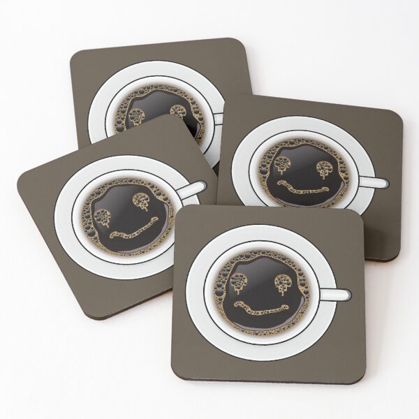 Item preview, Funny emoticon face on a cup of coffee  designed and sold by Donutlovers.