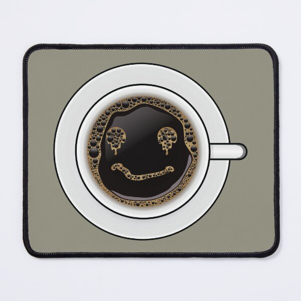 Item preview, Funny emoticon face on a cup of coffee  designed and sold by Donutlovers.