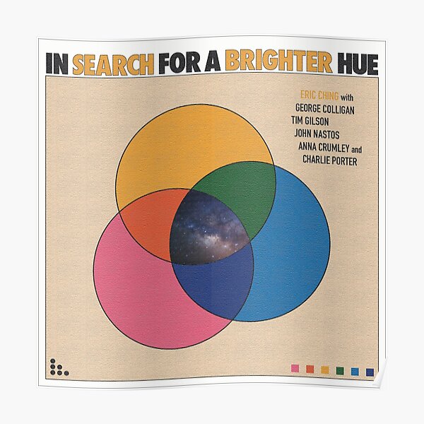À la recherche d'une couverture d'album Brighter Hue Poster