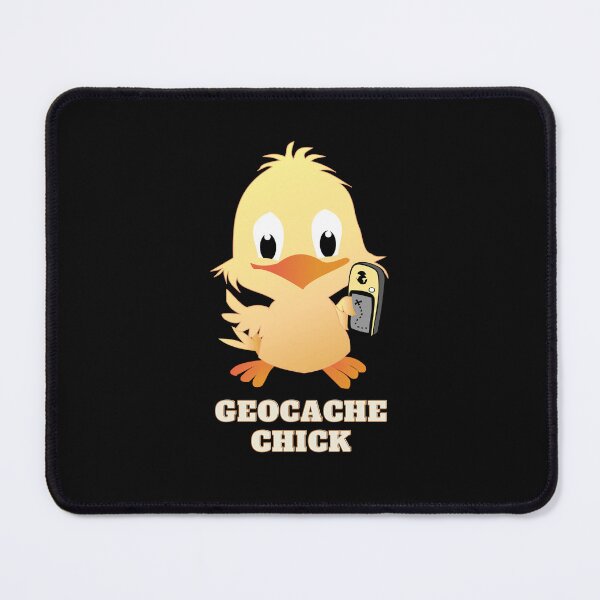 Item preview, Geocaching girl / Geocache chick for geocaching girls and women designed and sold by portrait4you.