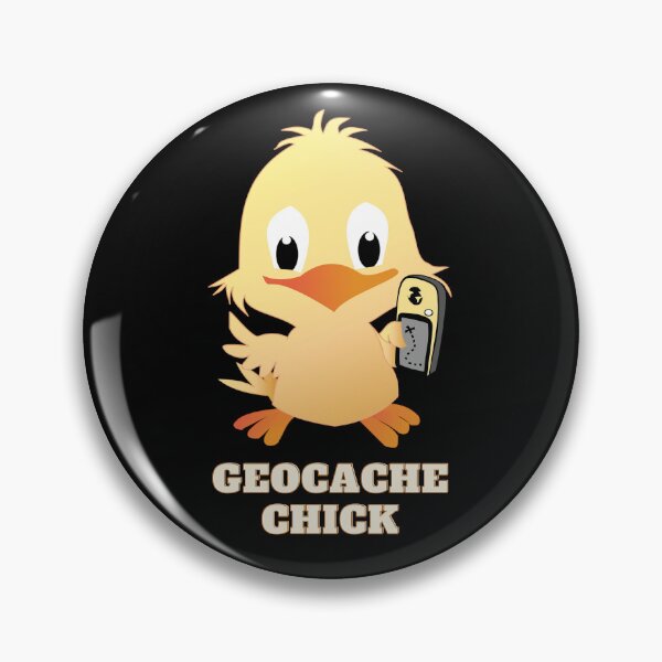 Item preview, Geocaching girl / Geocache chick for geocaching girls and women designed and sold by portrait4you.
