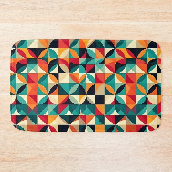 Item preview, Vintage Geometric Colorful Pattern designed and sold by brindled.