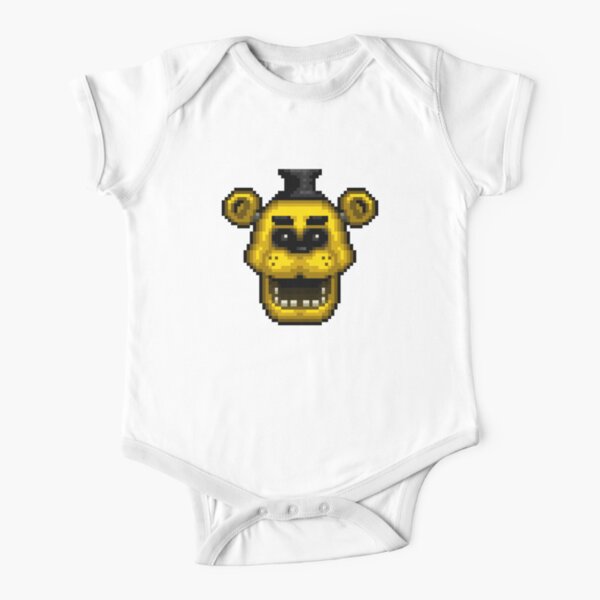 Adventure Nightmare Fredbear - FNAF World - Pixel Art Baby One-Piece for  Sale by GEEKsomniac