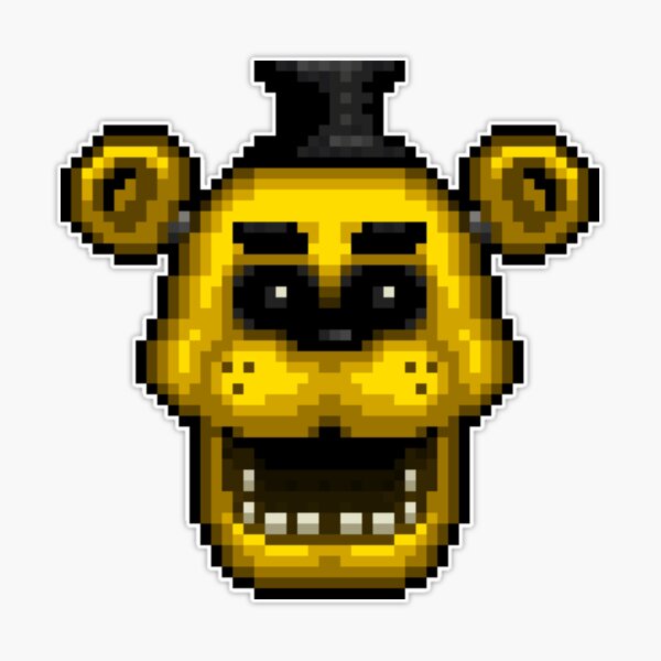 Five Nights at Freddy's 2 - Pixel art - Withered Classics Sticker pack  Sticker for Sale by GEEKsomniac