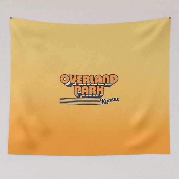 Item preview, Overland Park, Kansas | Retro Stripes designed and sold by retroready.