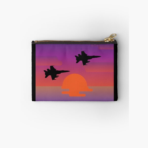 Item preview, purple sunset planes square designed and sold by LannisterOnMars.