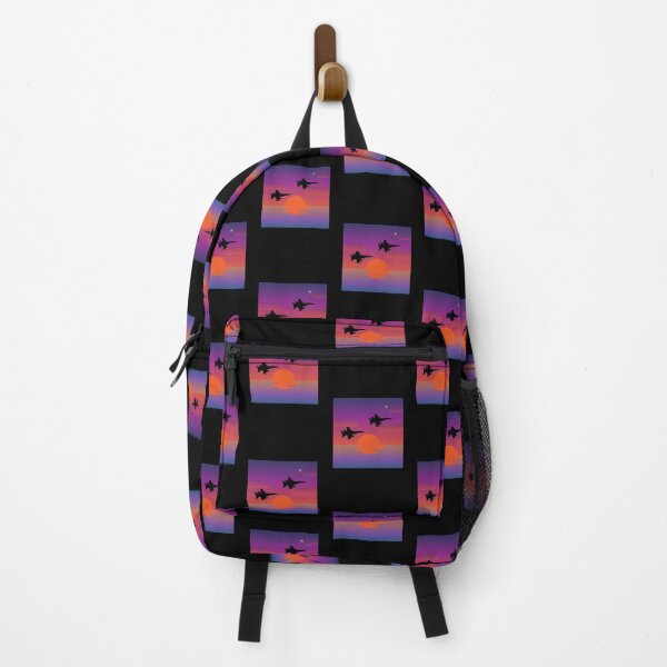 Item preview, purple sunset planes square designed and sold by LannisterOnMars.