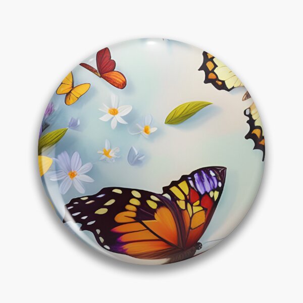 Item preview, Spring Floral Butterfly designed and sold by Austin H. Kapfumvuti.