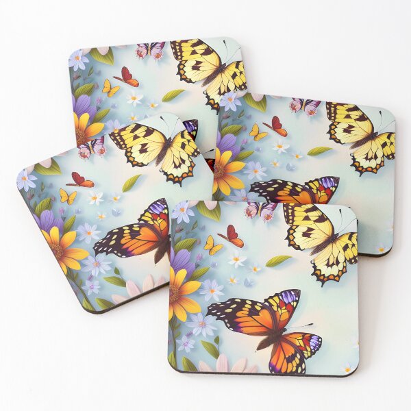 Item preview, Spring Floral Butterfly designed and sold by Austin H. Kapfumvuti.