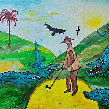 Artwork thumbnail, Gator Time  by RudyYoder