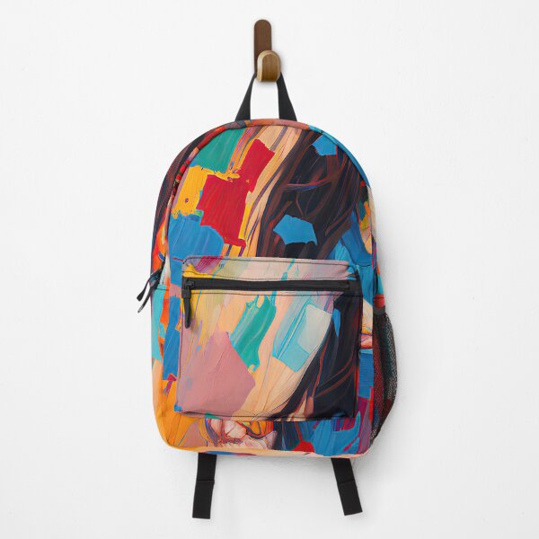 Item preview, Colorful portrait of a pretty woman designed and sold by ansaharju.