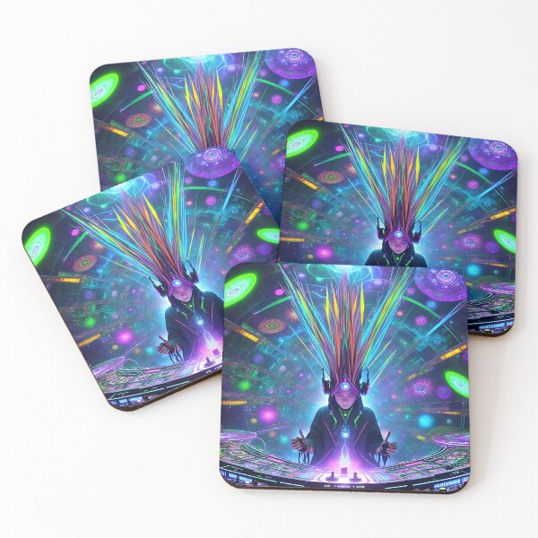 Item preview, Dj channeling and releasing cosmic information designed and sold by Transelasticart.