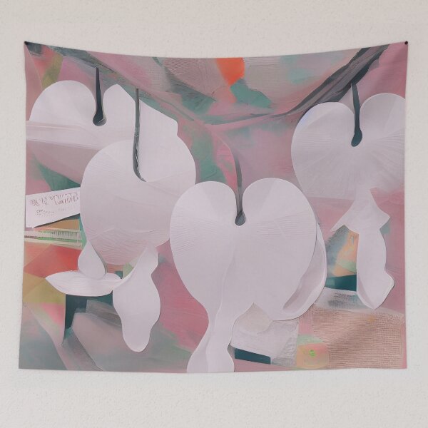 Item preview, White Bleeding Hearts  designed and sold by Dana Roper.