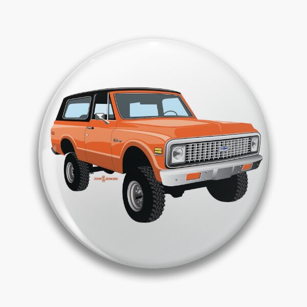 Item preview, 1971 K5 Blazer Orange (Black Top) designed and sold by John Jenkins.