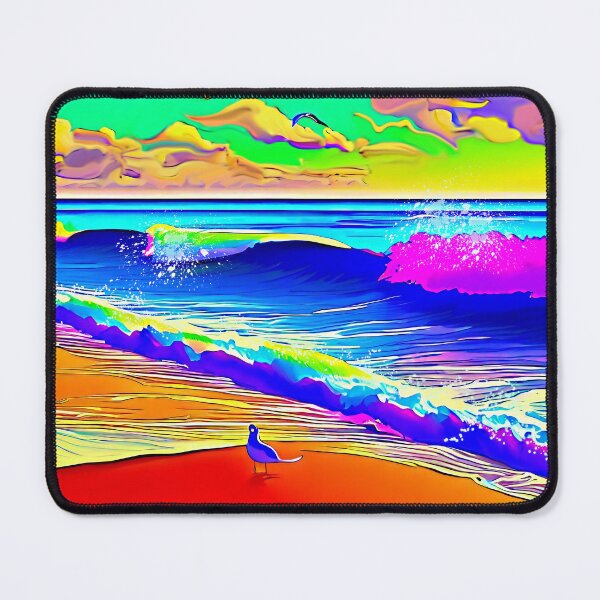 Item preview, Twilight Beach Pop Art Landscape designed and sold by LaRoach Digital Arts.