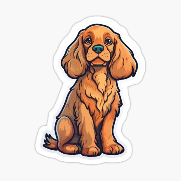 Cocker shop spaniel cartoon