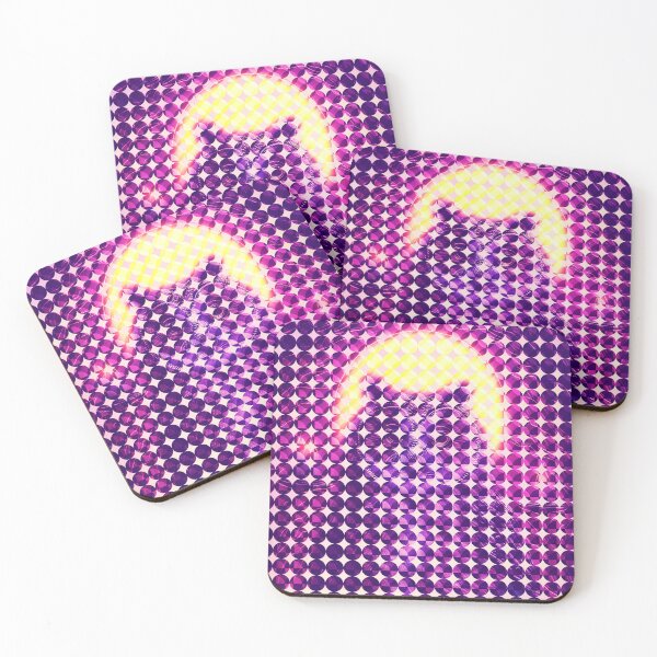 Item preview, Abstract circles pattern - "Purple owl" designed and sold by Hemindway.