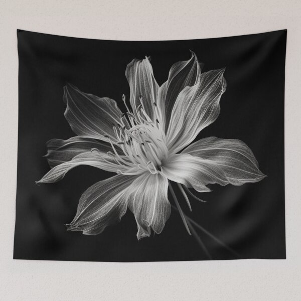 Item preview, Crimson Blooms: Ethereal Fusion of Nature and Noir Canvas Active designed and sold by soulfulfaces.
