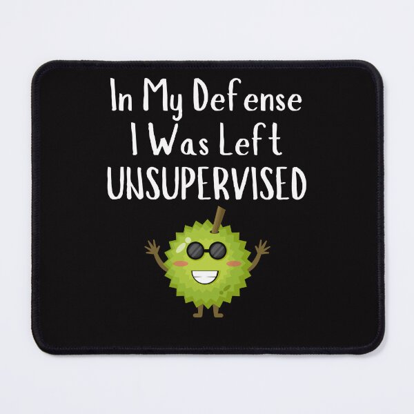 Item preview, Funny In My Defense I Was Left Unsupervised Sarcastic Joke designed and sold by MagicSD Designs.