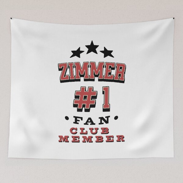 Item preview, Zimmer #1 fan designed and sold by keilamariadesig.
