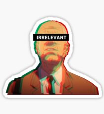 Irrelevant - Sad Japanese Aesthetic Sticker