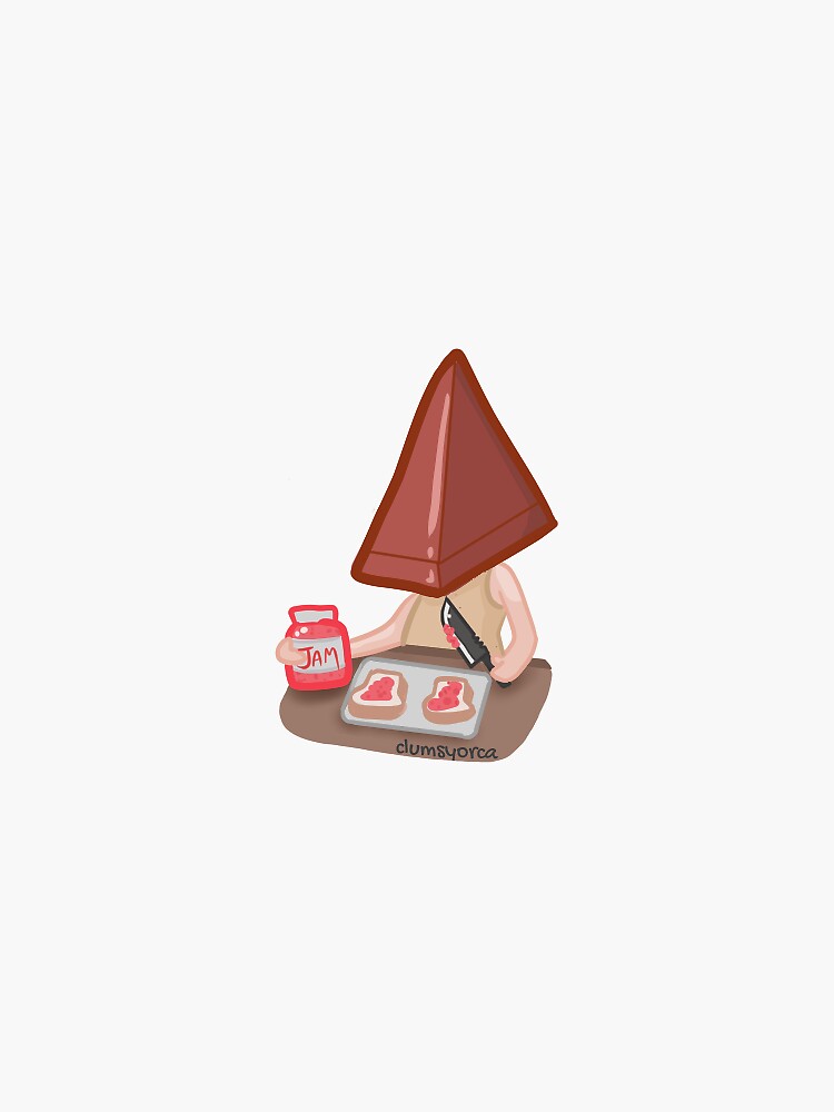 Pyramid Head Sticker for Sale by SpicySav