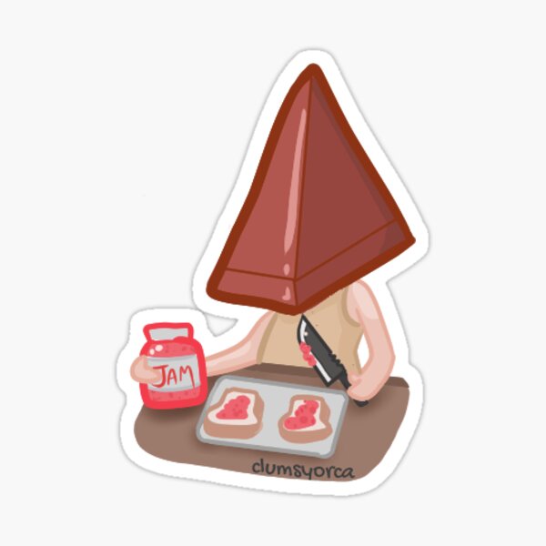 Pyramid Head Sticker for Sale by eriowos