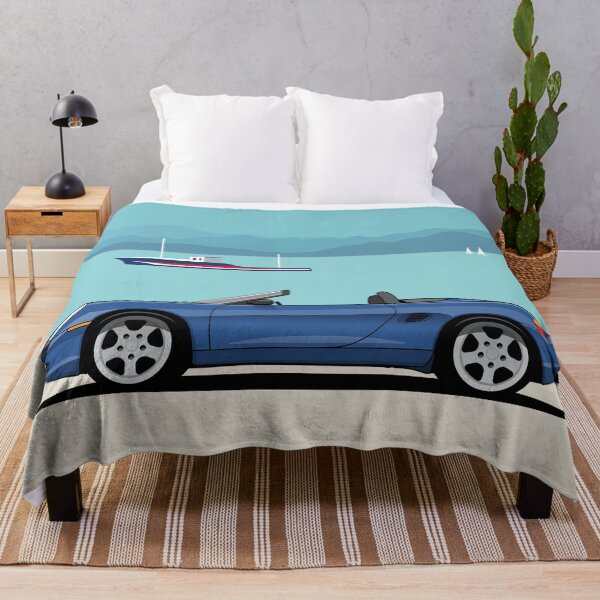 Item preview, Porsche 986 Boxster Seaside Illustration poster designed and sold by blackdogshop.