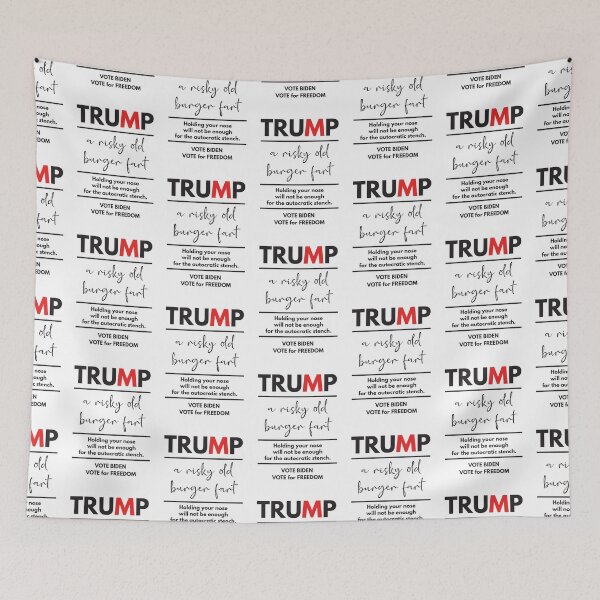 Item preview, Trump, a risky old burger fart designed and sold by Politics-Corner.