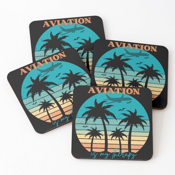 Item preview, Aviation is my therapy for flight crew, pilots, flight attendants and aviation lovers designed and sold by AviationArtists.