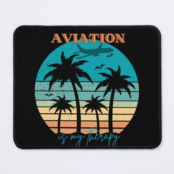 Item preview, Aviation is my therapy for flight crew, pilots, flight attendants and aviation lovers designed and sold by AviationArtists.