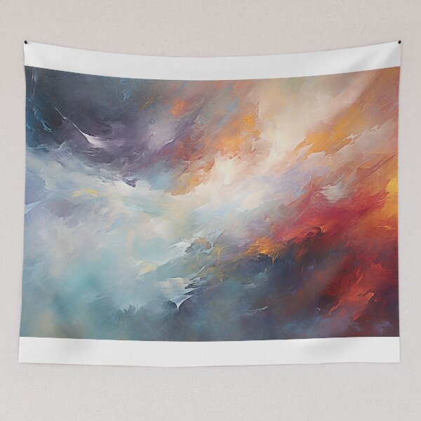 Item preview, Abstract Oil Serenity designed and sold by Drealm.