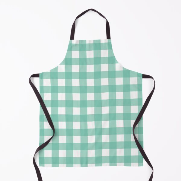 Item preview, Aqua Gingham Check  designed and sold by LittleBettyMakes.