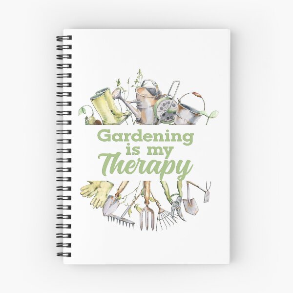 Item preview, Gardening is my therapy designed and sold by Lisa Weber.
