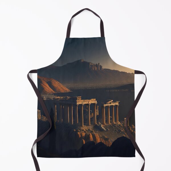 Item preview, Ancient Greece Akropolis landscape at dawn designed and sold by RK - Shop.