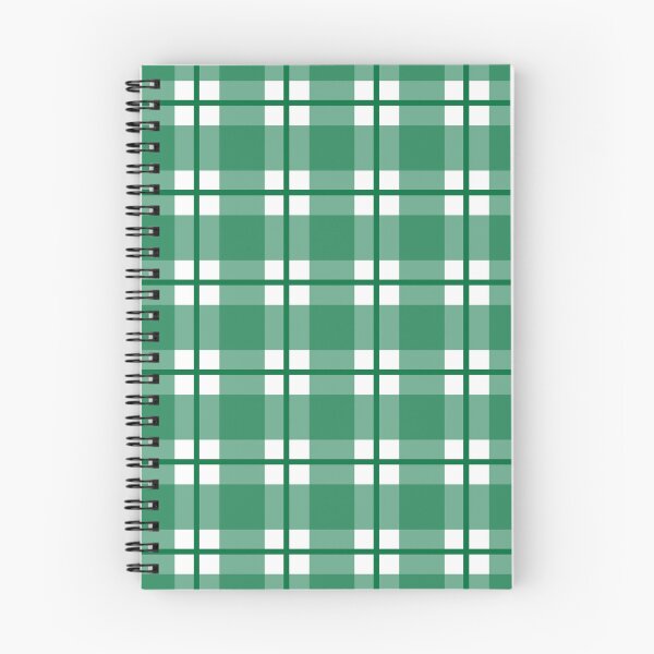 Item preview, Deep green and white gingham plaid check  designed and sold by LittleBettyMakes.
