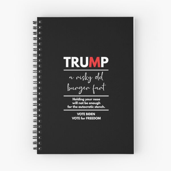 Item preview, Trump, a risky old burger fart in white designed and sold by Politics-Corner.