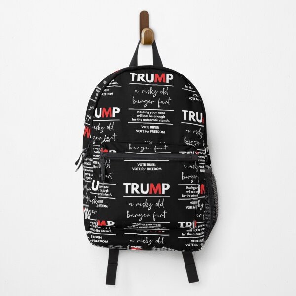 Item preview, Trump, a risky old burger fart in white designed and sold by Politics-Corner.
