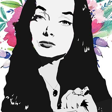 Artwork thumbnail, Morticia (the Addams family) Carolyn Jones by mayerarts