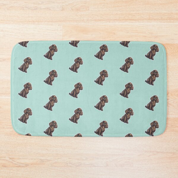 Item preview, Cute Cuddly Chocolate Cartoon Brown Cocker Spaniel Design for Dog Lovers designed and sold by Stickerpets.