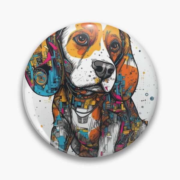 Item preview, BeagleBot - Your Ultimate AI Canine Companion designed and sold by DooodleGod.