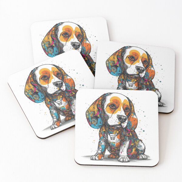 Item preview, BeagleBot - Your Ultimate AI Canine Companion designed and sold by DooodleGod.