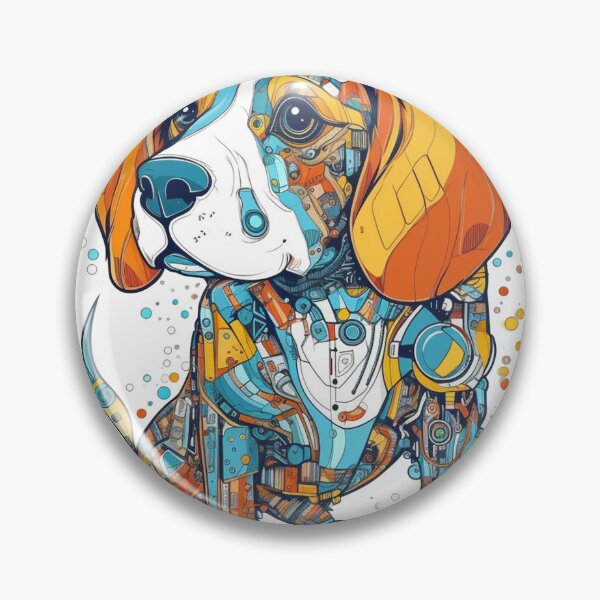 Item preview, Canine AI: Digital Intelligence for Dog Lovers designed and sold by DooodleGod.