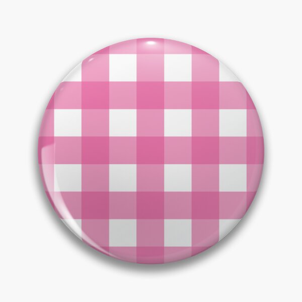 Item preview, Deep pink and white gingham designed and sold by LittleBettyMakes.
