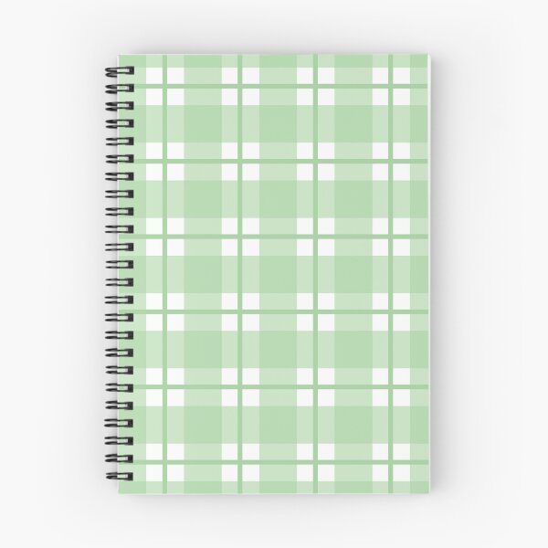 Item preview, Green and white gingham plaid check  designed and sold by LittleBettyMakes.